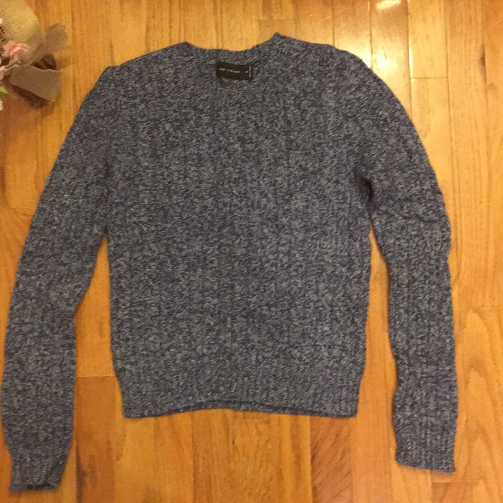 The Limited blue crew neck sweater